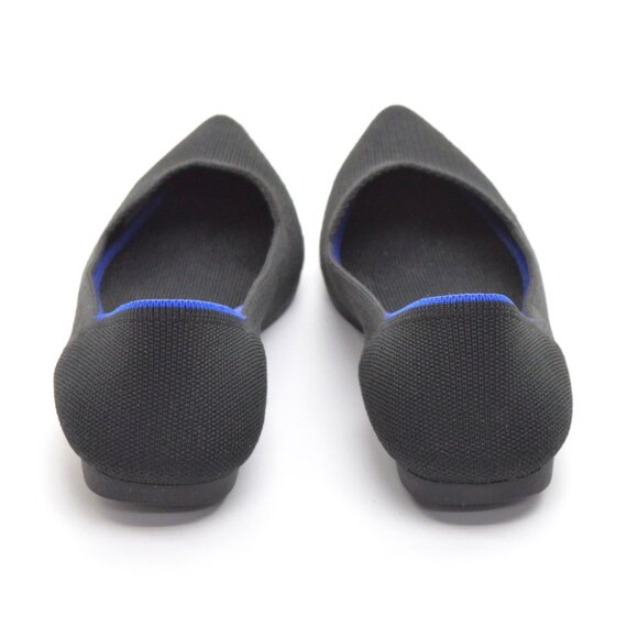 Rothy's The Point Black Flats size 8 M - Picture 4 of 6